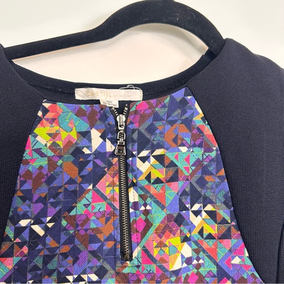 Colorful Geometric Pattern mini Dress - Picture 5 of 8